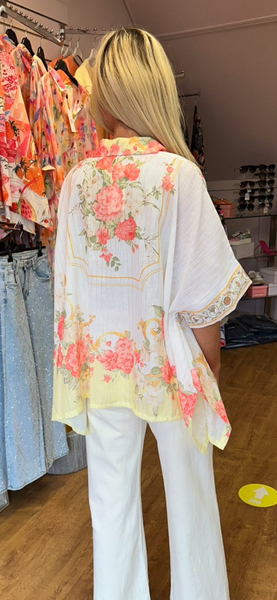 ELSIE shirt lemon