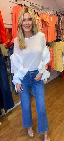 CECILA  top white