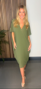 AMARI dress khaki