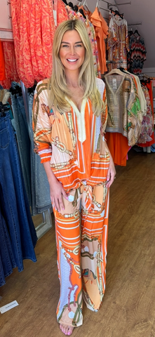 CALI TWO PIECE orange