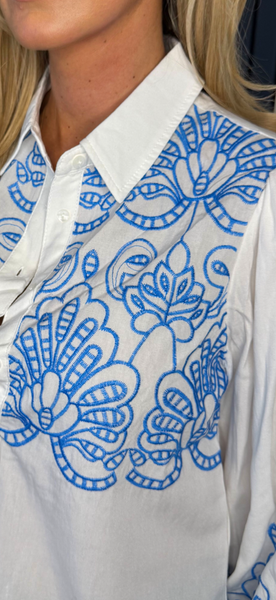 KLARA shirt blue
