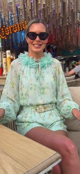 FLORA 3 piece set blue