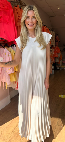 PRE ORDER MILAN dress beige