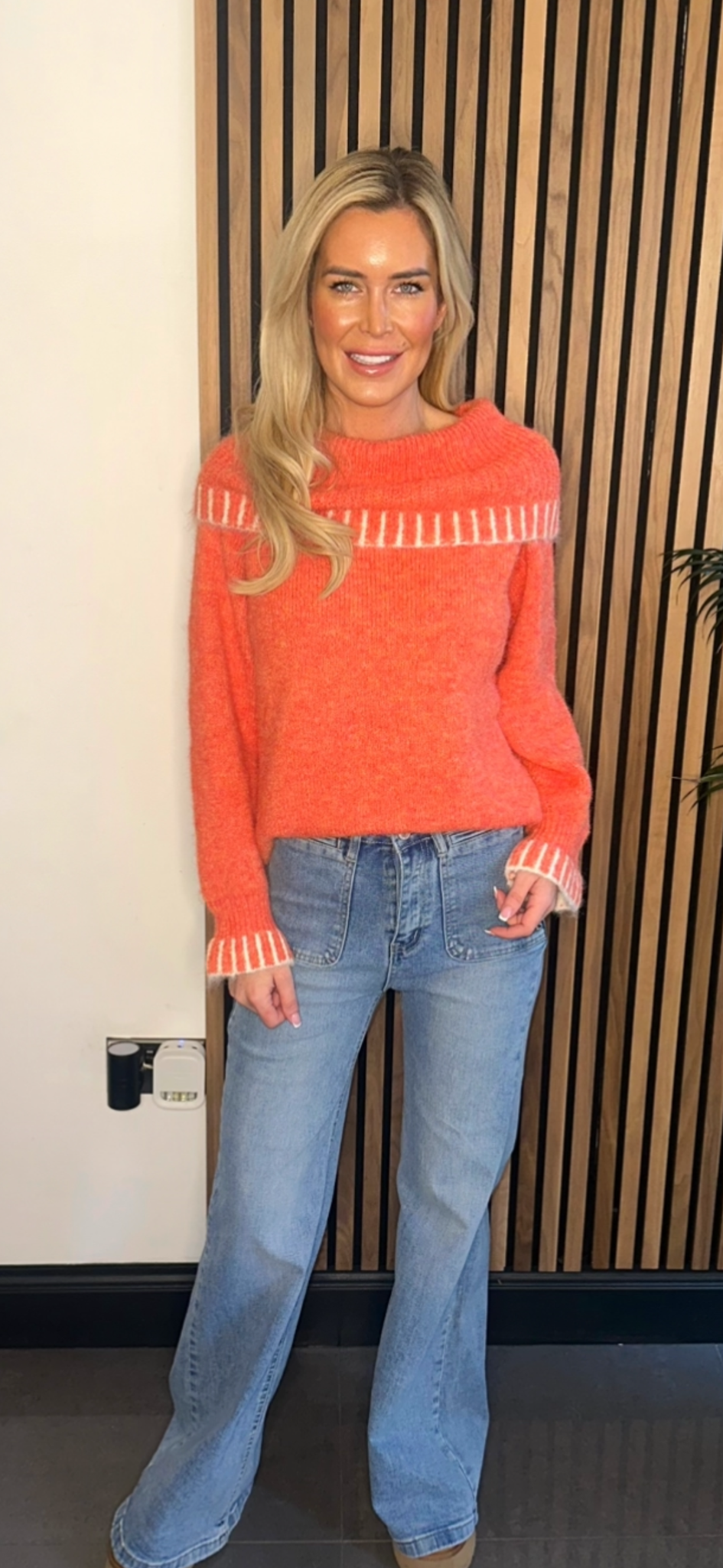 JULIA jumper ORANGE