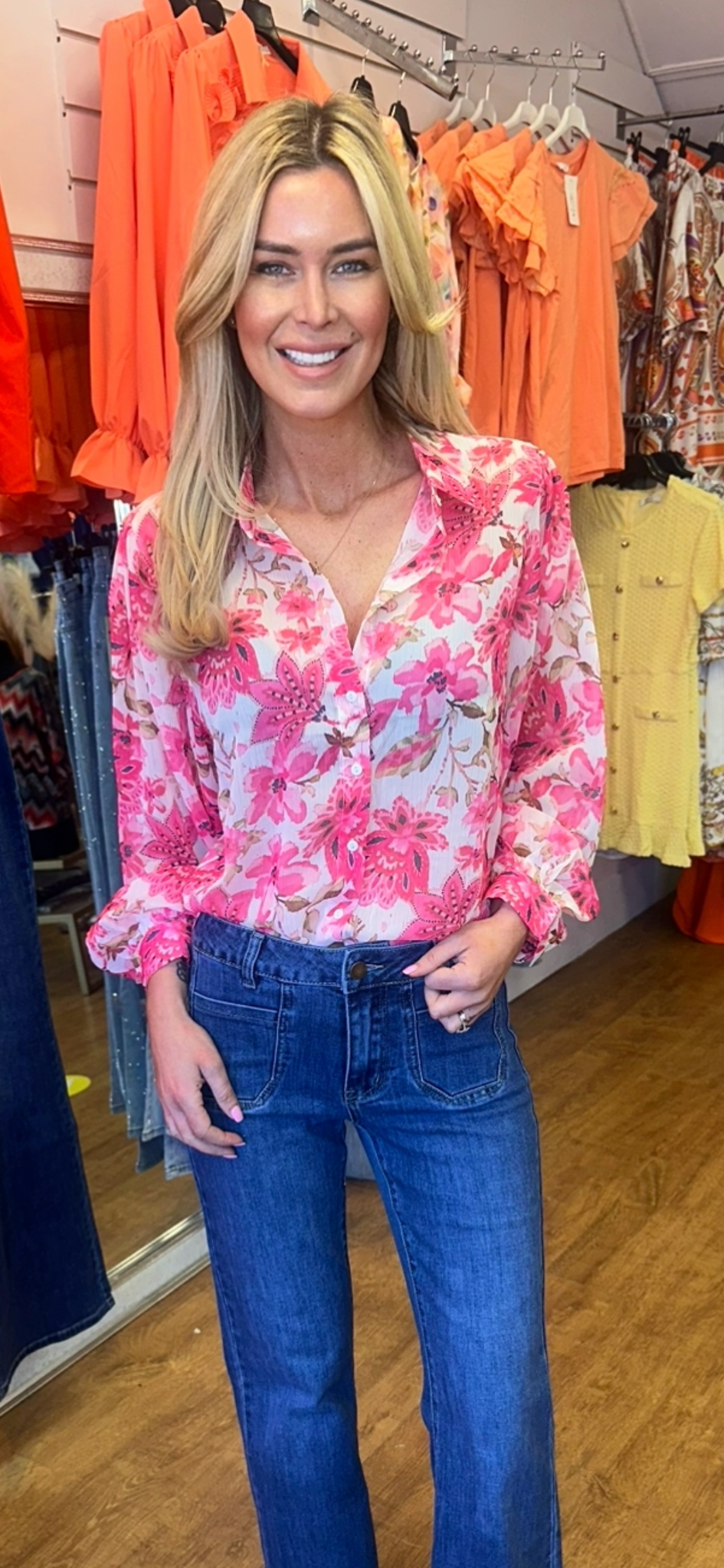 LALA shirt rose