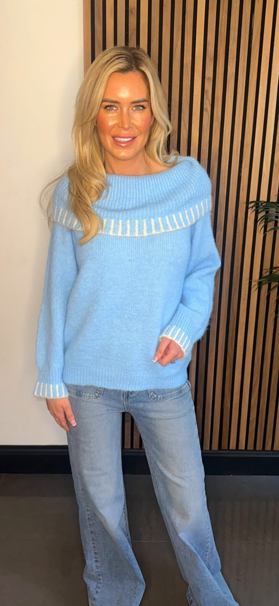 JULIA jumper blue