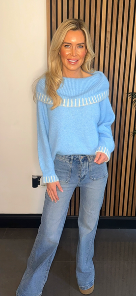 JULIA jumper blue