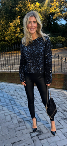 SPARKLE black jumper