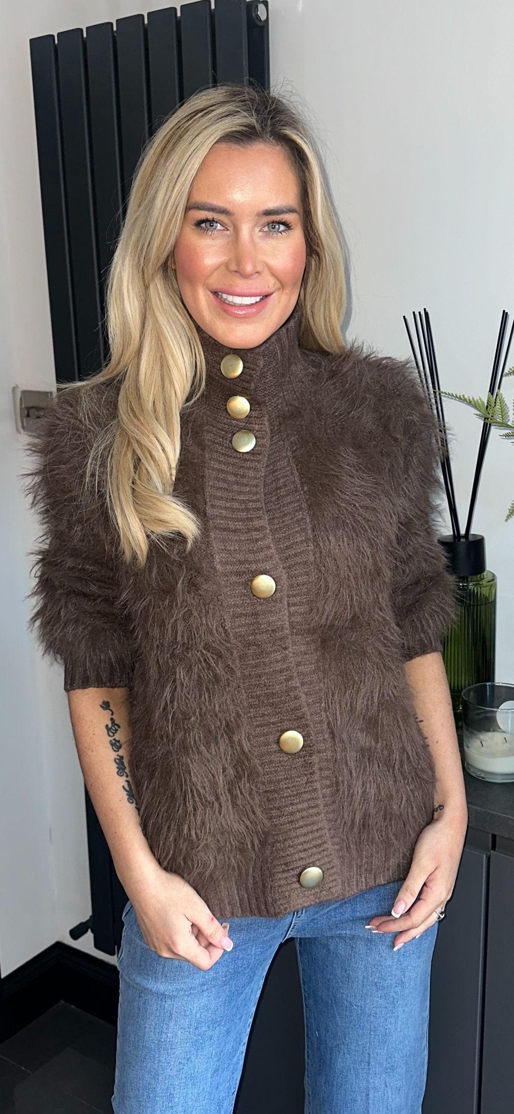 WINNIE cardigan brown