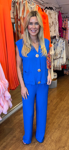 MIRANDA set royal blue