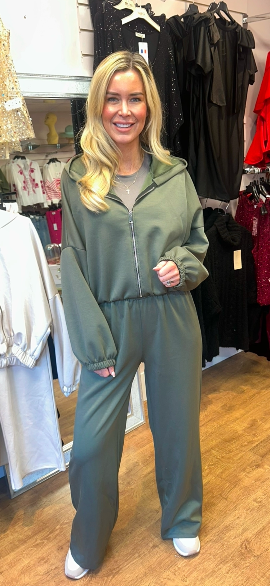 MILLIE LOUNGESET khaki