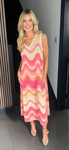 LEONIE dress pink