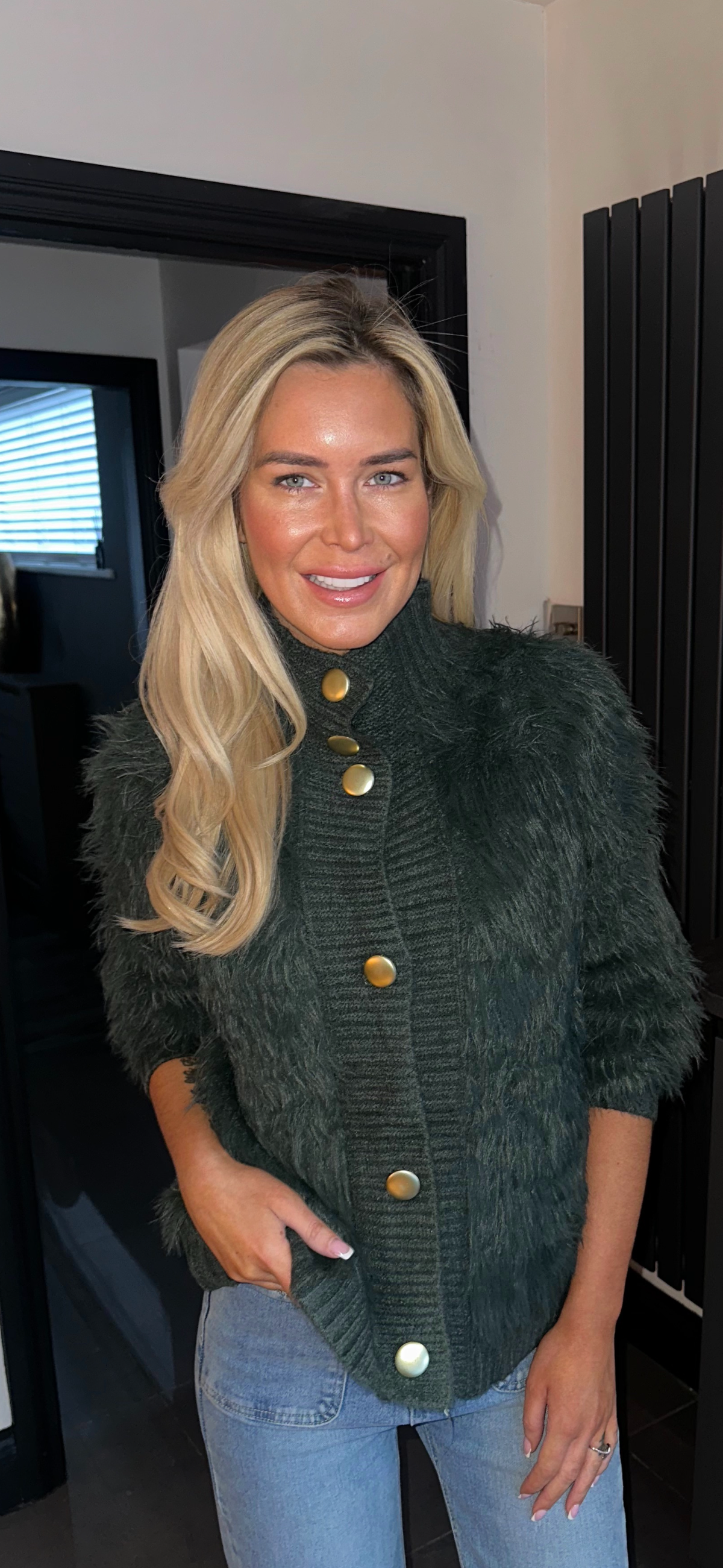 WINNIE cardigan emerald