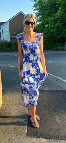 ANGELICA dress blue