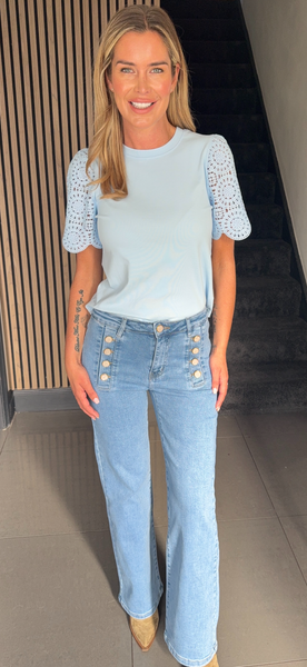 JENNIFER tshirt blue