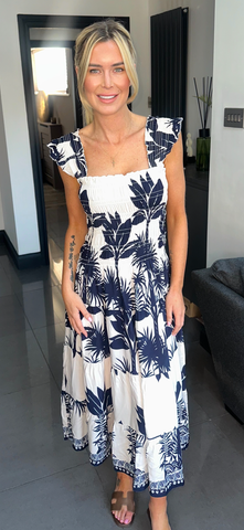 ANGELICA dress navy