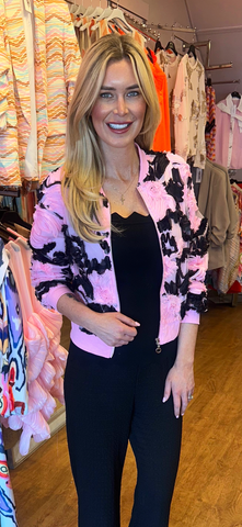 Shea jacket pink