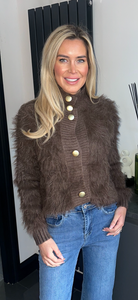 WINNIE cardigan brown