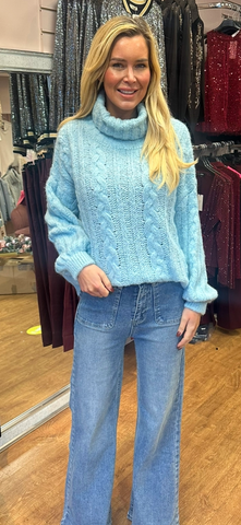 JENNIFER jumper blue