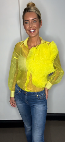 CATHERINE shirt lemon