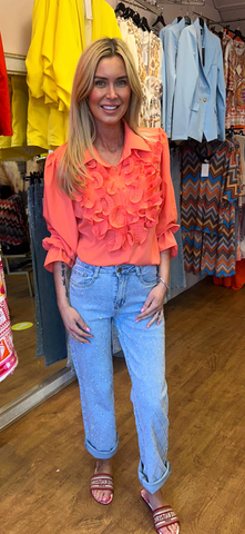 KITTY shirt coral