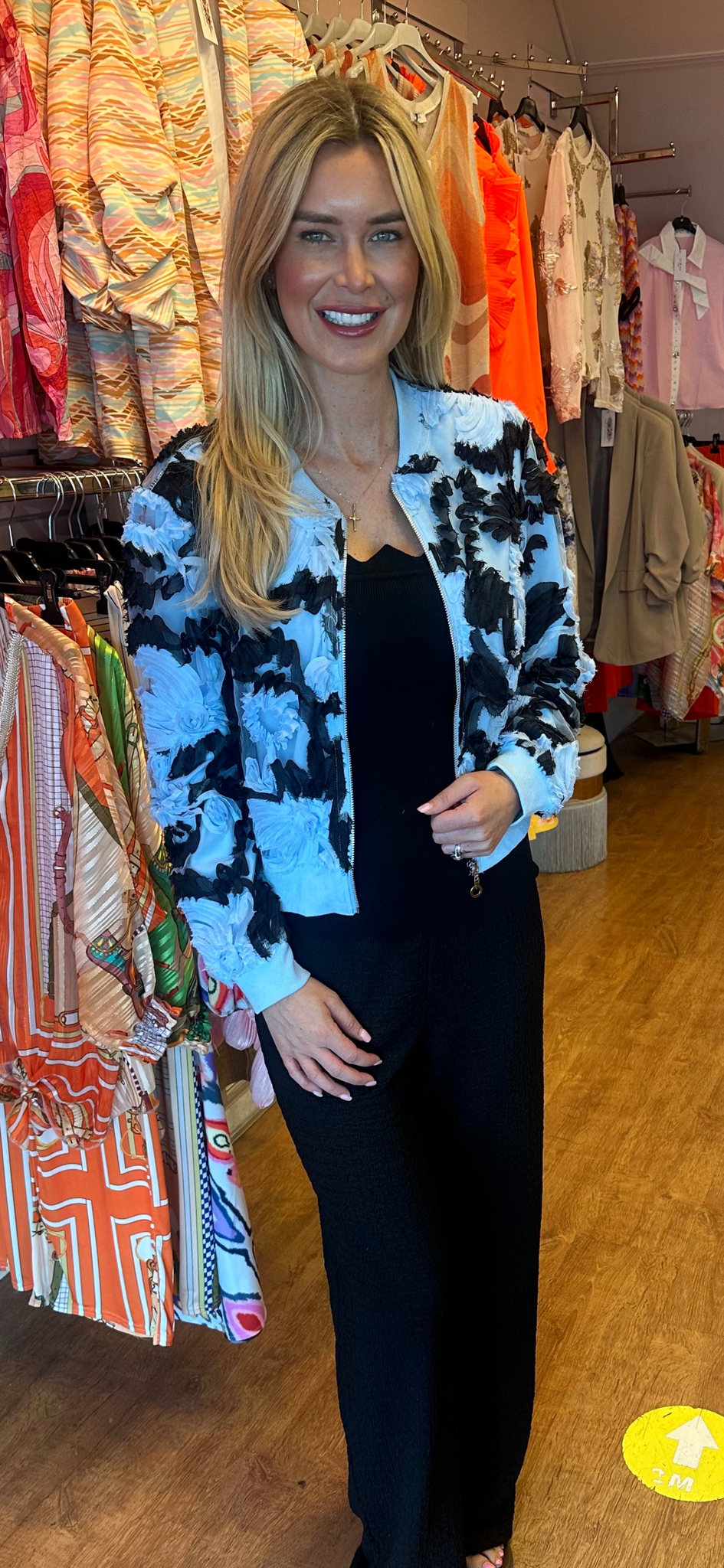 Shea jacket blue