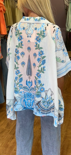 ELSIE shirt blue