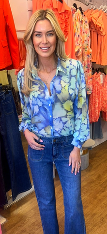 LALA shirt marble