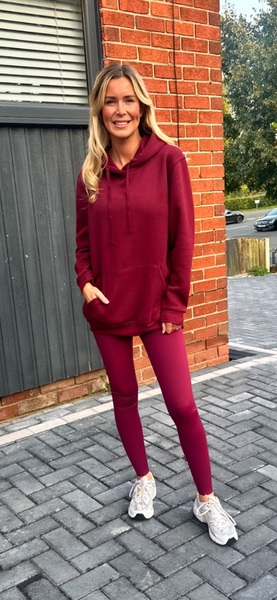 Active leggings wine