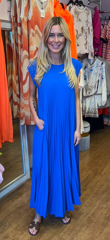 MILAN dress royal blue