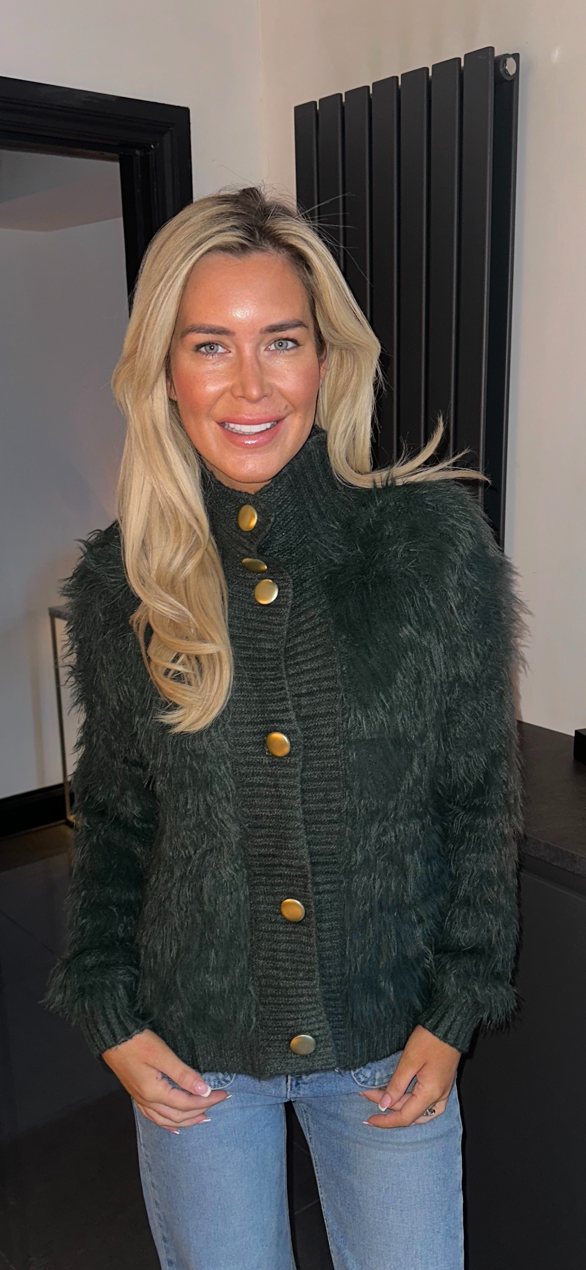 WINNIE cardigan emerald
