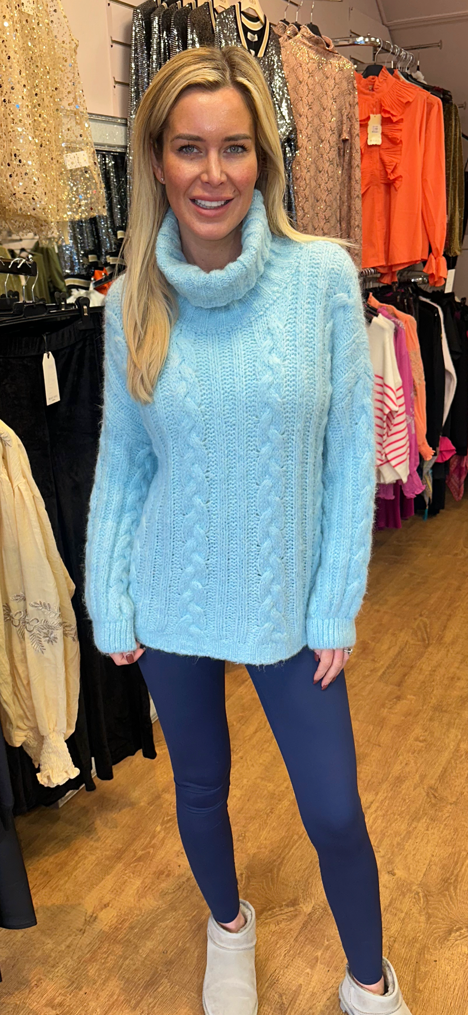 JENNIFER jumper blue