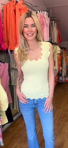 ZINA vest lemon