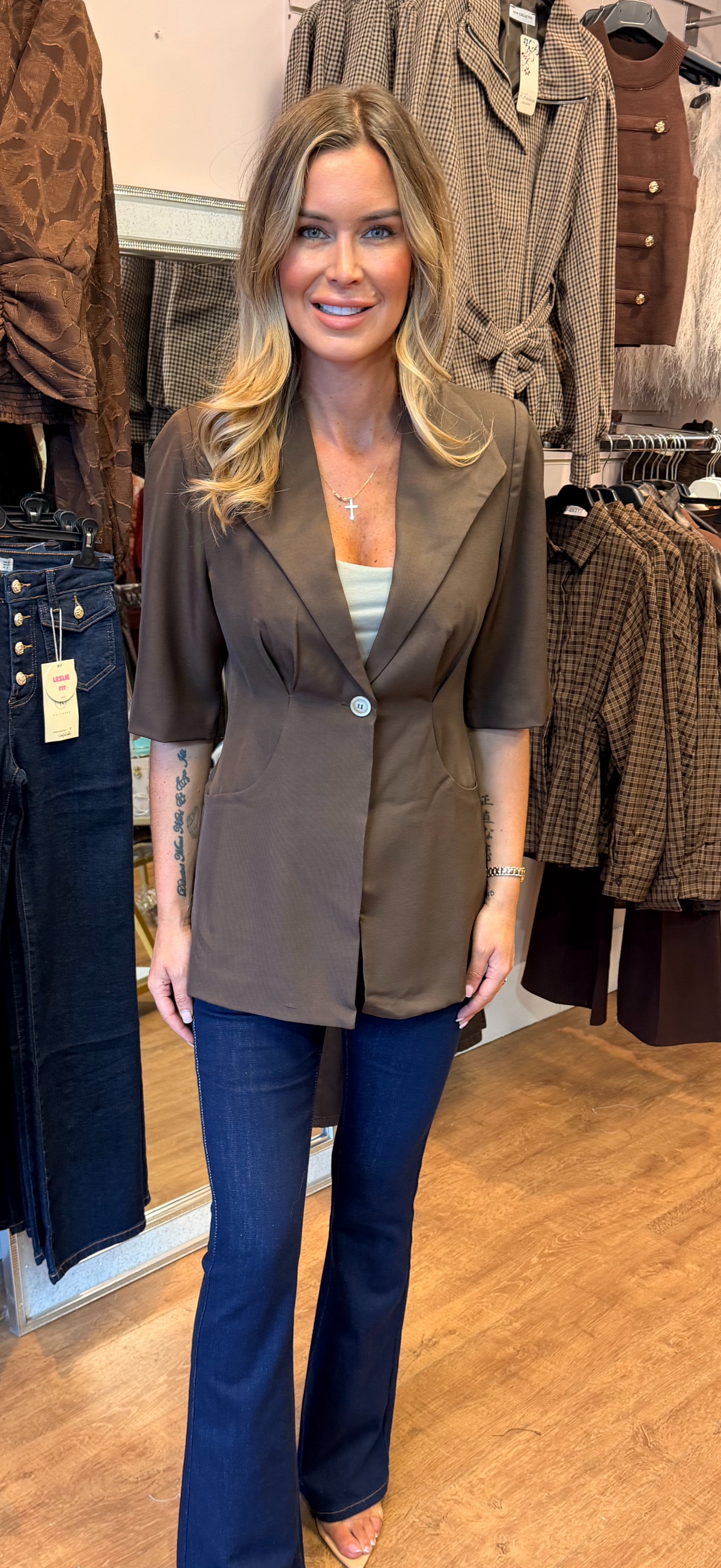 PALOMA blazer brown