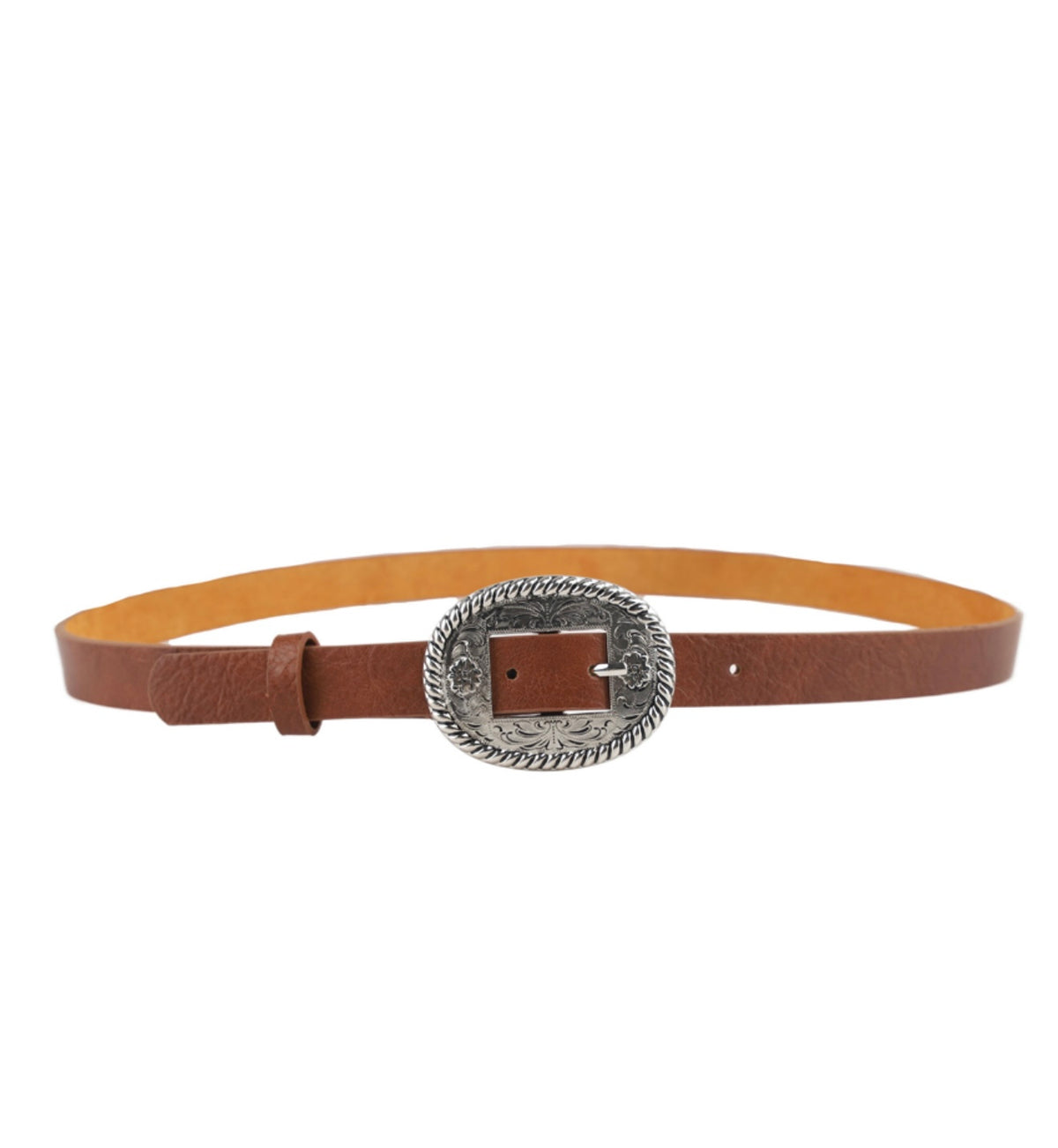 Western belt tan