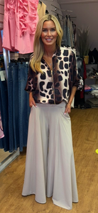 PALAZZO TROUSERS beige