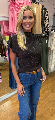 Lucy top brown
