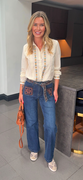 Boho jeans