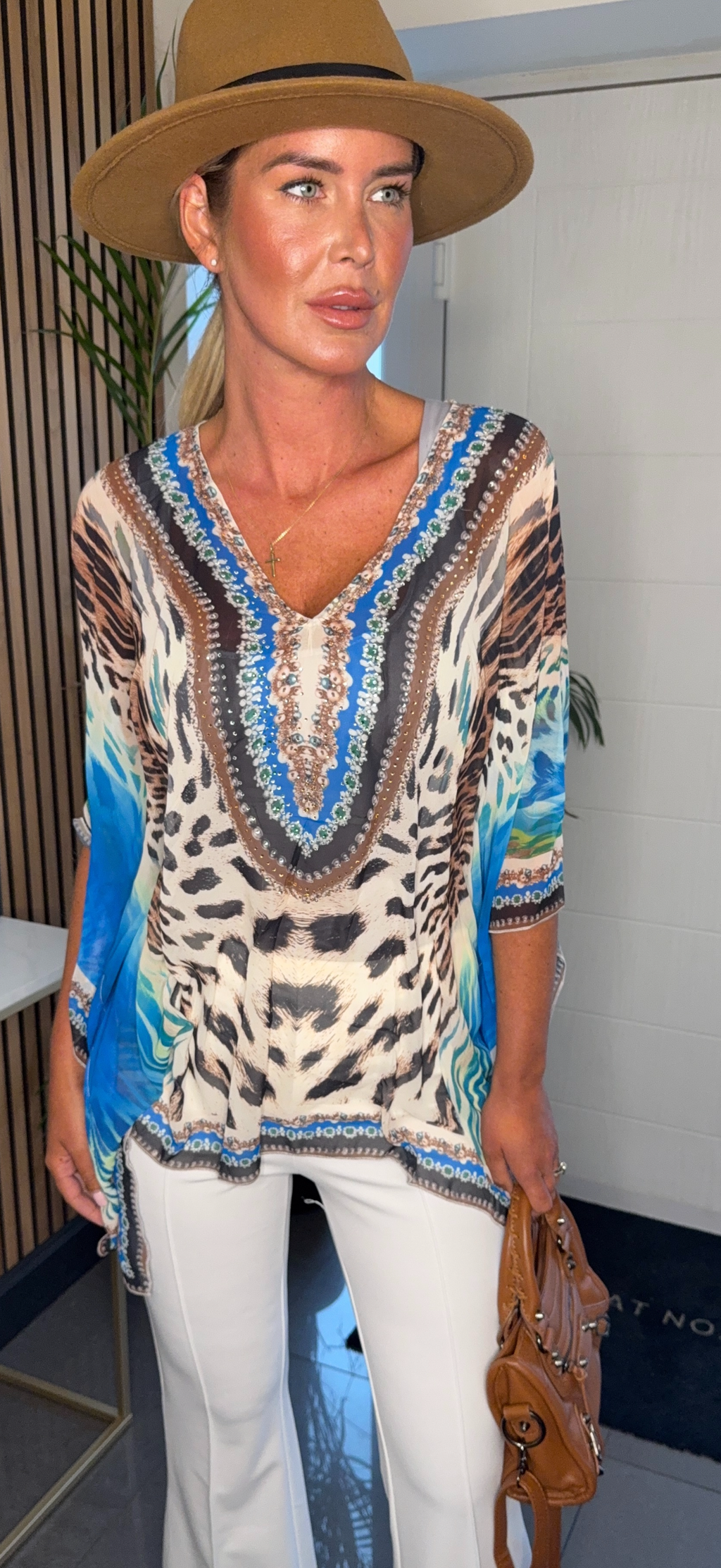 PALMA top aqua