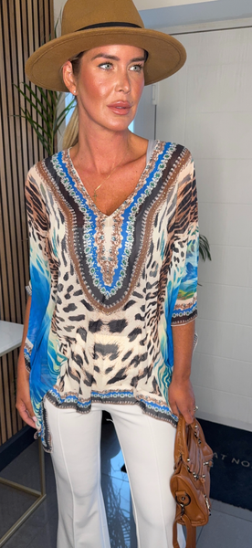PALMA top aqua