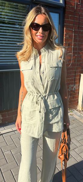 RINA SET sage green
