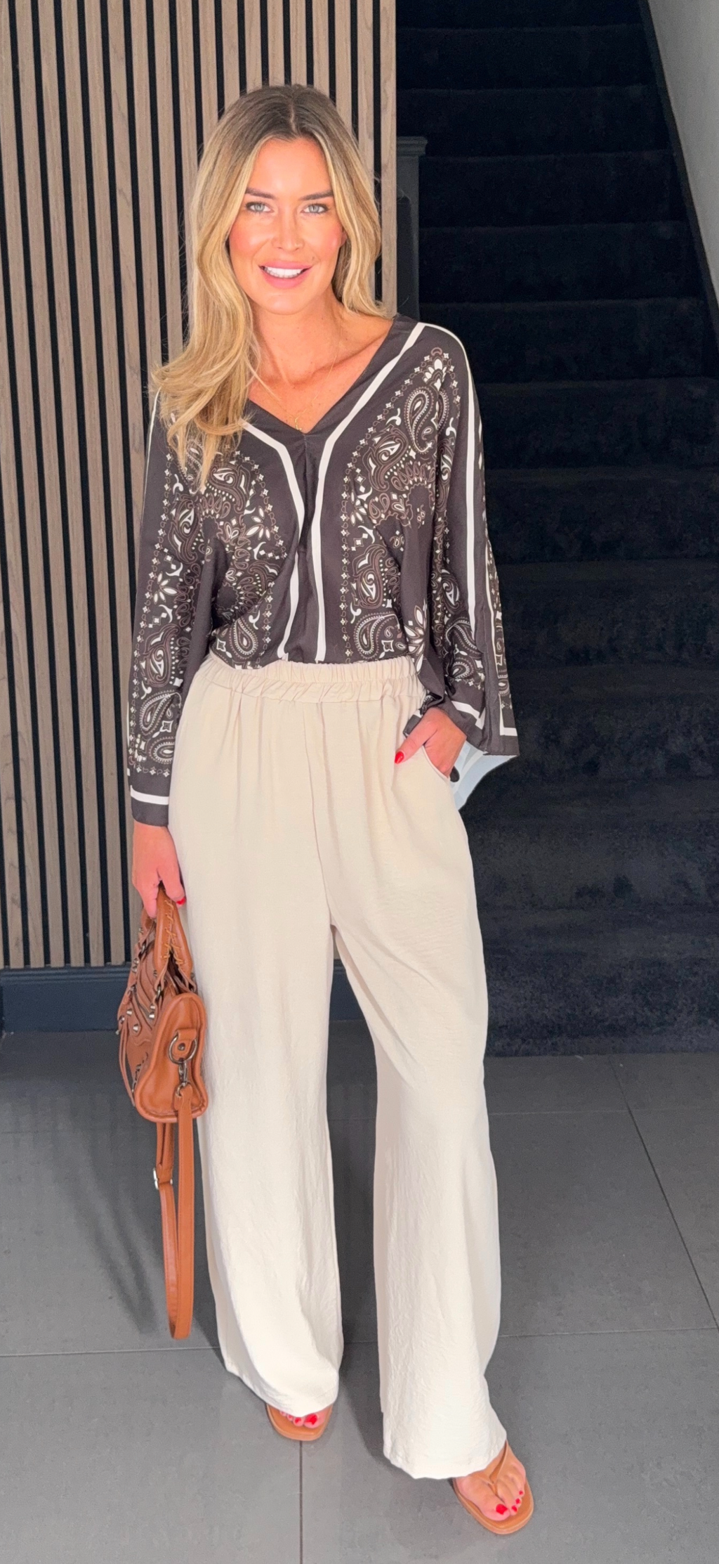 SABRINA set brown