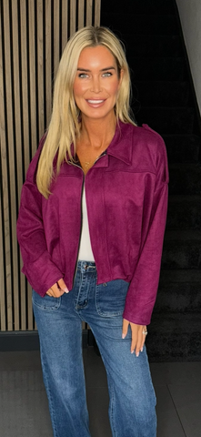 ALEXIS JACKET magenta