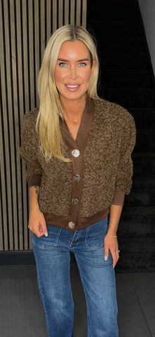 IVY CARDIGAN brown