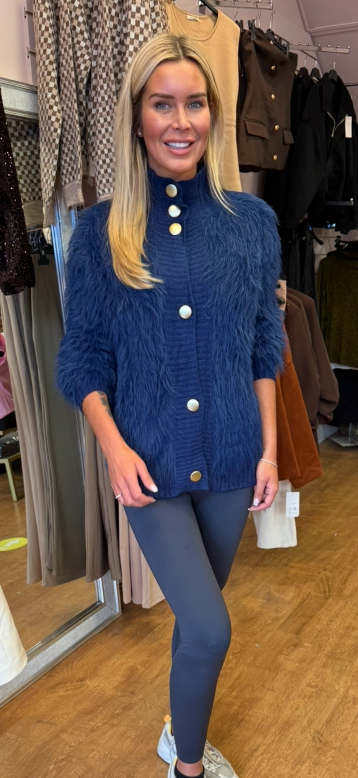 WINNIE cardigan navy