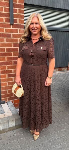 CICI dress brown