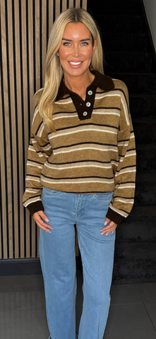 Elenor jumper brown