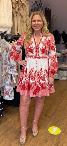 LIPA dress red