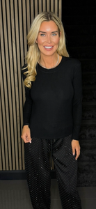 LILLIE top black