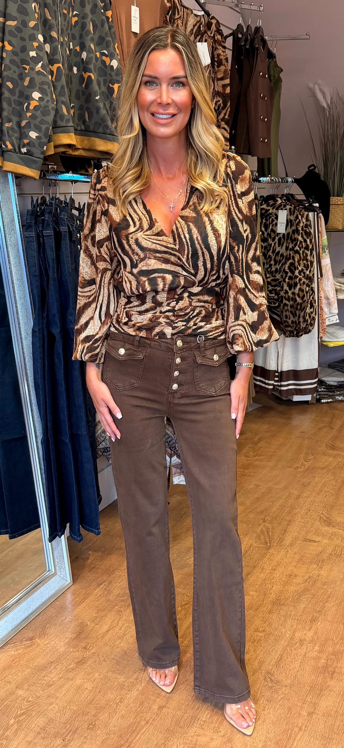 OLIVIA jeans brown